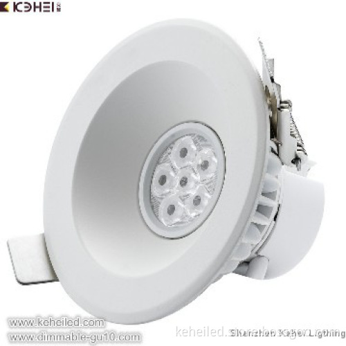 7W led downlight lamp cutout 90mm matt white with internal driver